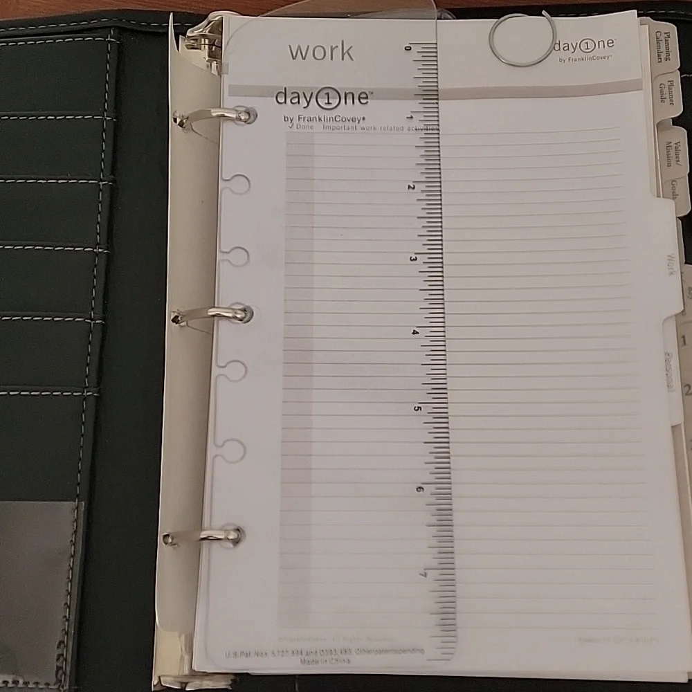 Franklin Covey Day One Planner Bin5